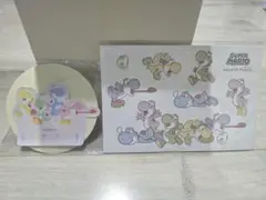 非売品ジェラートピケ×スーパーマリオコラボヨッシーステッカー2種類