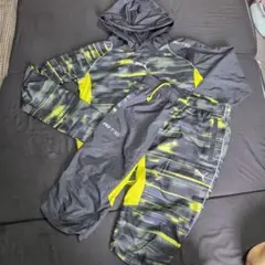 PUMA ピステ・ウィンドブレーカー グレー/イエロー