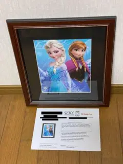 アナと雪の女王 直筆 サイン 証明書 色紙 エルサ アナ 新品 2025年最新】アナと雪の女王 直筆の人気アイテム - メルカリ