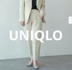 【美品✨✨】ユニクロ　感動タックパンツ サイズS