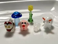 ミニチュア　ガラス　動物　他