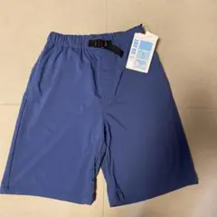 シンプル　ハーフパンツ ブルー　紺色