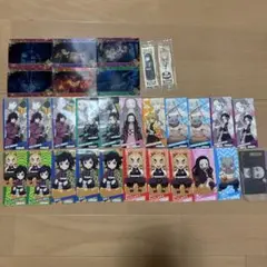 鬼滅の刃　シール　カード　セット