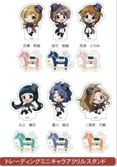 岩手競馬　ミリオンライブ　トレーディングミニキャラアクリルスタンド