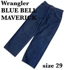 【希少】Wrangler BLUE BELL MAVERICK シンチバック