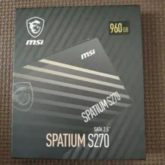 MSI SPATIUM S270 960GB SATA 2.5" SSD