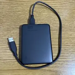 WD ポータブルHDD 2TB USB3.0接続