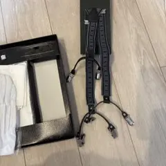 白手袋 サスペンダー ハンカチ セット