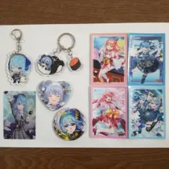 ホロライブ　星街すいせい＆さくらみこグッズ、まとめ売り