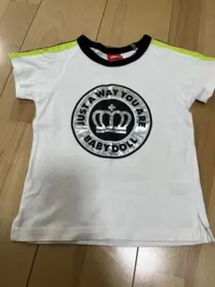 BABYDOLL Tシャツ 110サイズ ホワイト