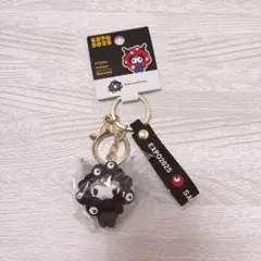 万博サンリオ 黒ミャクミャクなりきりキーホルダー立体マスコット