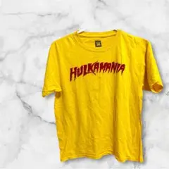 HULKAMANIA Tシャツ YOUTH L 半袖　トップス　イエロー