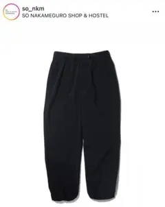 パンツ so shop&hostel cordura wool track pants 明日5月21日(土)13:00に店頭とオンラインにて、SO ORIGINAL