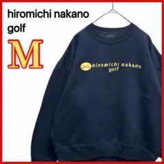 【hiromichi nakano golf】 裏起毛 スウェット トレーナー