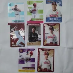 楽天イーグルス 選手カードセット8枚まとめ球場限定品　宗山塁、伊藤裕季也他