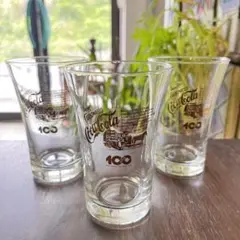 ＊レトログラス＊ 3点セット コーラ 100周年記念グラス 景品