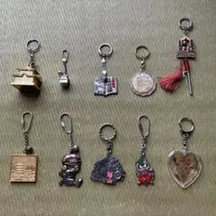 昭和物　観光地　キーホルダー　１０個セット