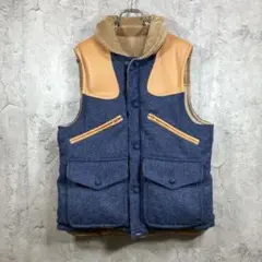 COSAELS BEAGLE VESTリバーシブル ダウンベスト MOON社生地