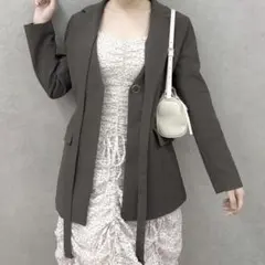 【美品/未使用】 dazzlin シングルテーラードジャケット