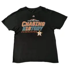 【MLB】Majestic 半袖Tシャツ アストロズ ポストシーズン