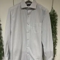 美品　UNIVERSAL LANGUAGE ノンアイロンジャージーシャツ