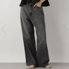 LOWRYS FRAM ビジューワイドストレートP
