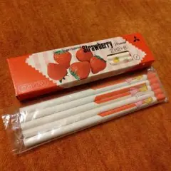 昭和レトロ 三菱 uni 鉛筆 いちご 女の レトロポップ