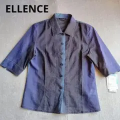 タグ付未使用　ELLENCE　エレンス　五分袖　ブラウス　ジャケット　9号