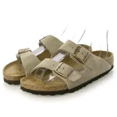 BIRKENSTOCK ARIZONA SUEDE TAUPE ナロー　36