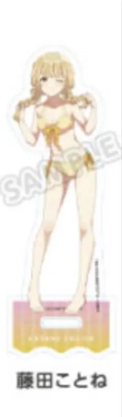 学園アイドルマスター　スイーツパラダイス　藤田ことね　等身アクリルスタンド