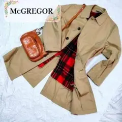 【ヴィンテージ】McGREGOR マクレガ ステンカラー コート キャメル