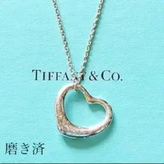 ティファニー オープンハート ネックレス L