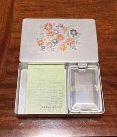 昭和レトロ アルマイト 弁当箱 ニュー菊 お箸 古かわいい テイネン工業