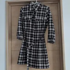 美品【ZAZIE】七分袖チュニックシャツ