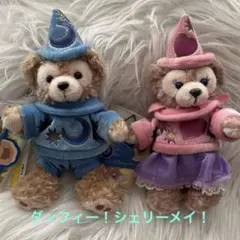 新品未使用東京ディズニーシー10周年ダッフィー・シェリーメイぬいぐるみバッチ