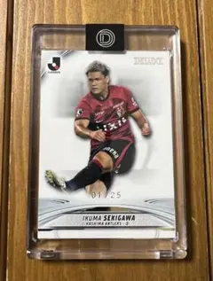 関川郁万【ファーストナンバー/25】topps Jリーグ　DELUXE