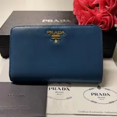 未使用に近い‼️ プラダ PRADA 財布 折り財布 サフィアーノ コンパクト