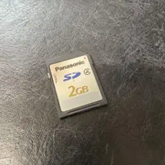 Panasonic SDカード 2GB クラス④ 安心の日本製