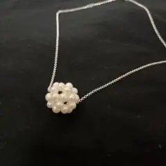 真珠 パールボール ネックレス