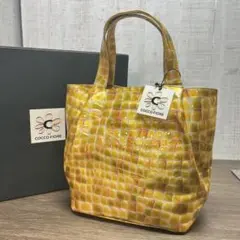 新品　COCCO FIORE イエローハンドバッグ