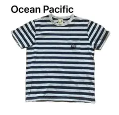 OceanPacific 半袖Tシャツ L半袖 ボーダーTシャツ 胸ポケ