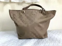 デイリーラシッド　トートバッグ　ブラウン