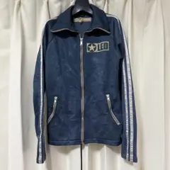 Led Rechwe ピースフル ジャケット ブルー L size LED RECHWE - 00s archive LED RECHWE fur denim jacketの通販