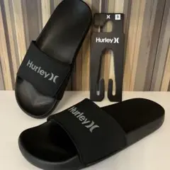 Hurley ビーチサンダル サイズ9 ブラック　ハーレーメンズサンダル黒　27