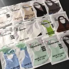 ますく工房 FASHION MASK 他 マスク Lサイズ 15枚