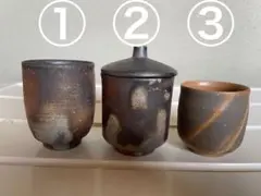 備前焼煎茶器セット(柴岡一海作)