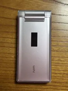 ジャンク au W61K ピンク ガラケー