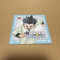 【匿名配送】ジャンプ展 50周年 カフェ コースター ゴン ハンターハンター