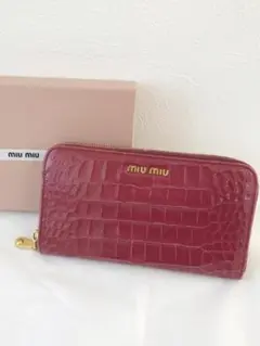 ミュウミュウ MIUMIU 長財布