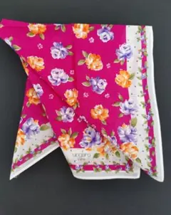 【未使用】【匿名発送】Ungaroエマニュエルウンガロ 花柄ハンカチ